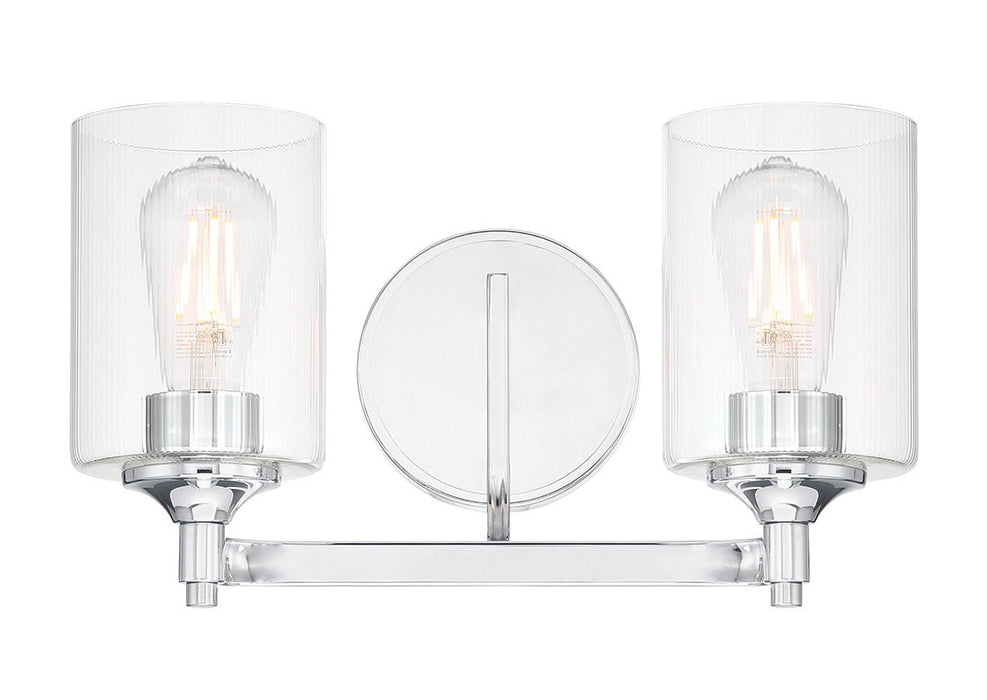 Millennium - 28702-CH - Two Light Vanity - Ryehouse - Chrome