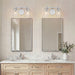 Millennium - 28702-CH - Two Light Vanity - Ryehouse - Chrome