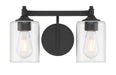 Millennium - 28702-MB - Two Light Vanity - Ryehouse - Matte Black