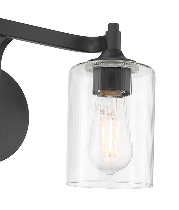 Millennium - 28702-MB - Two Light Vanity - Ryehouse - Matte Black
