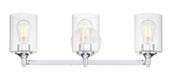 Millennium - 28703-CH - Three Light Vanity - Ryehouse - Chrome
