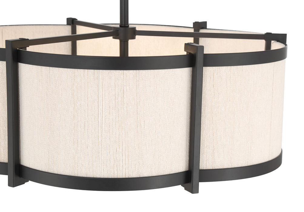 Millennium - 28803-MB - Three Light Semi-Flush Mount - Marlbeck - Matte Black