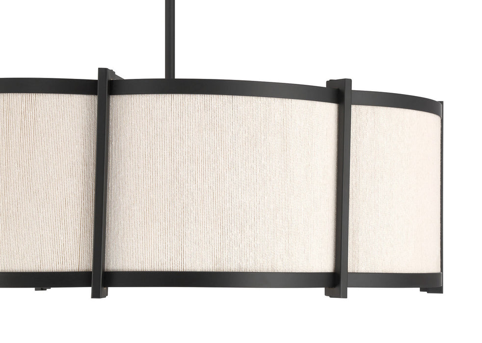 Millennium - 28804-MB - Four Light Pendant - Marlbeck - Matte Black