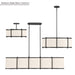 Millennium - 28804-MB - Four Light Pendant - Marlbeck - Matte Black