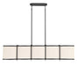 Millennium - 28805-MB - Five Light Linear Chandelier - Marlbeck - Matte Black