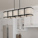 Millennium - 28805-MB - Five Light Linear Chandelier - Marlbeck - Matte Black