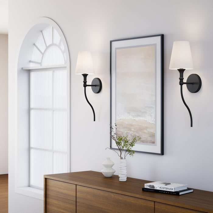 Millennium - 28901-MB - One Light Wall Sconce - Mairbourne - Matte Black
