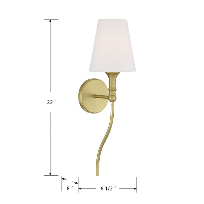 Millennium - 28901-VB - One Light Wall Sconce - Mairbourne - Vintage Brass