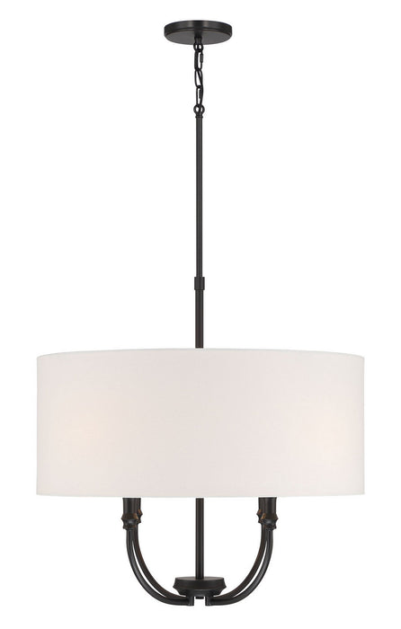 Millennium - 28904-MB - Four Light Pendant - Mairbourne - Matte Black