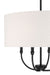Millennium - 28904-MB - Four Light Pendant - Mairbourne - Matte Black