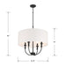 Millennium - 28904-MB - Four Light Pendant - Mairbourne - Matte Black
