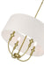 Millennium - 28904-VB - Four Light Pendant - Mairbourne - Vintage Brass