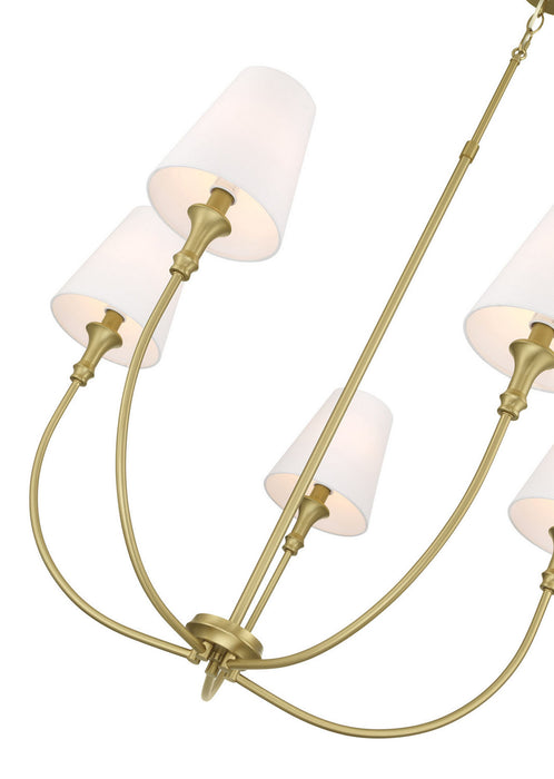 Millennium - 28905-VB - Five Light Chandelier - Mairbourne - Vintage Brass