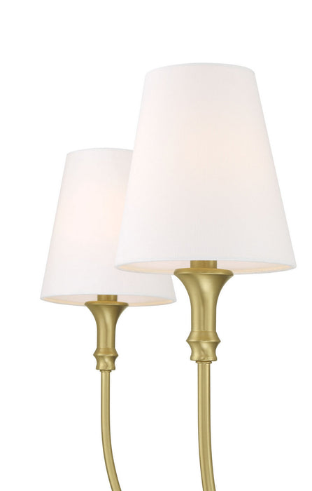 Millennium - 28905-VB - Five Light Chandelier - Mairbourne - Vintage Brass