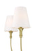 Millennium - 28905-VB - Five Light Chandelier - Mairbourne - Vintage Brass