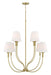 Millennium - 28908-VB - Eight Light Chandelier - Mairbourne - Vintage Brass