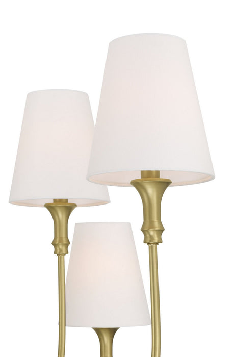 Millennium - 28908-VB - Eight Light Chandelier - Mairbourne - Vintage Brass