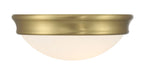 Millennium - 5221-VB - LED Flush Mount - Baumann - Vintage Brass