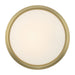 Millennium - 5221-VB - LED Flush Mount - Baumann - Vintage Brass