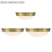 Millennium - 5221-VB - LED Flush Mount - Baumann - Vintage Brass