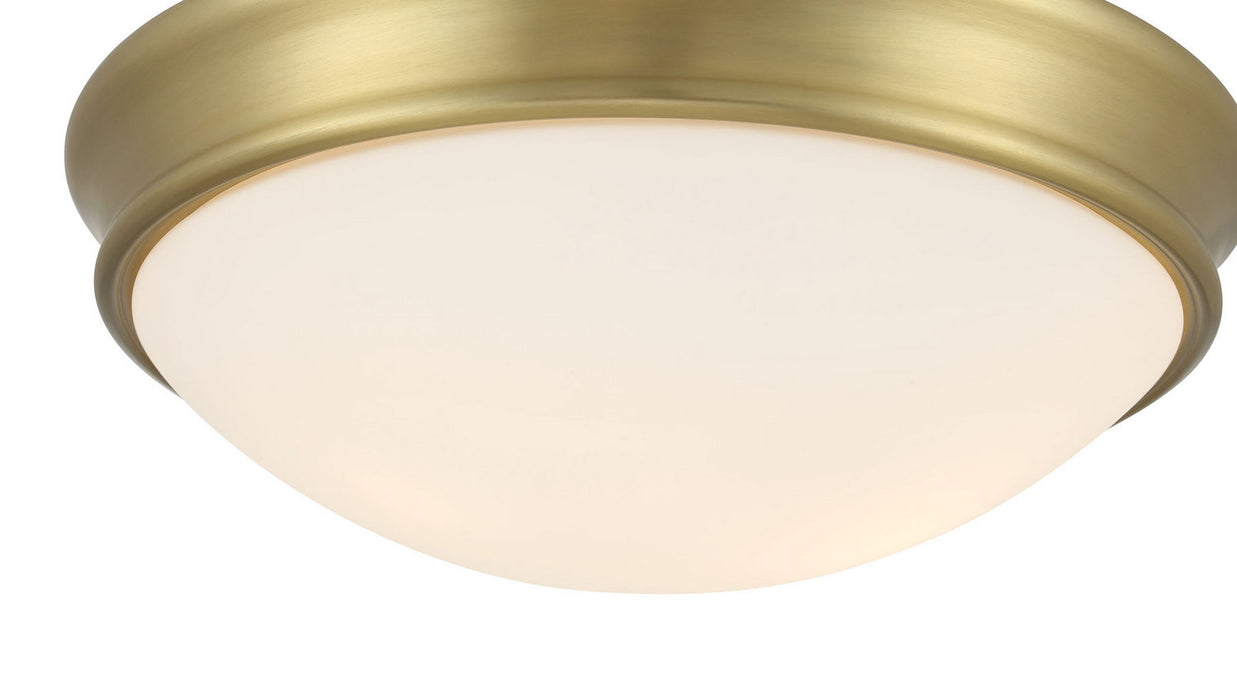 Millennium - 5223-VB - LED Flush Mount - Baumann - Vintage Brass