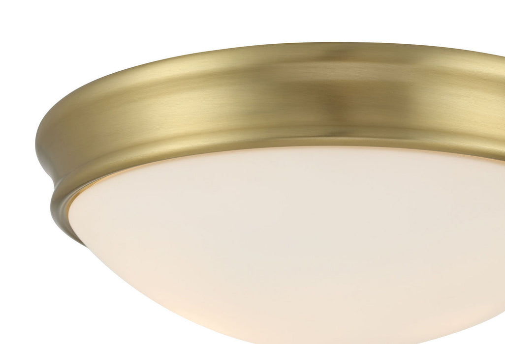 Millennium - 5223-VB - LED Flush Mount - Baumann - Vintage Brass