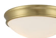 Millennium - 5223-VB - LED Flush Mount - Baumann - Vintage Brass