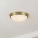 Millennium - 5223-VB - LED Flush Mount - Baumann - Vintage Brass