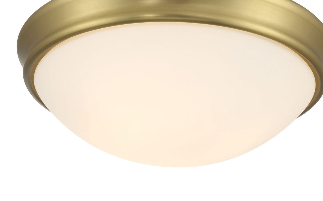 Millennium - 5225-VB - LED Flush Mount - Baumann - Vintage Brass