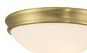 Millennium - 5225-VB - LED Flush Mount - Baumann - Vintage Brass