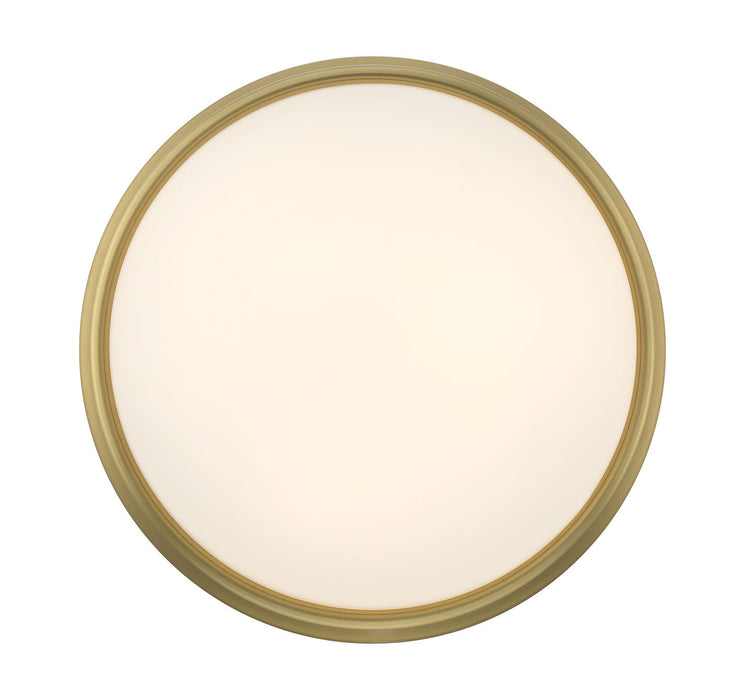 Millennium - 5225-VB - LED Flush Mount - Baumann - Vintage Brass