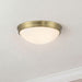 Millennium - 5225-VB - LED Flush Mount - Baumann - Vintage Brass