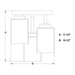 Vaxcel - C0358 - Three Light Flush Mount - Park Ridge - Champagne Gold