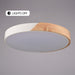 Vaxcel - C0361 - LED Flush Mount - Everette - White and Natural Wood