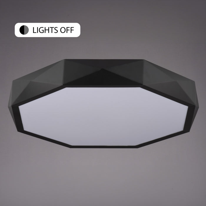 Vaxcel - C0364 - LED Flush Mount - Diversey - Textured Black