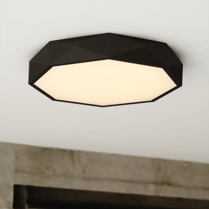Vaxcel - C0364 - LED Flush Mount - Diversey - Textured Black