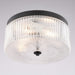 Vaxcel - C0365 - Two Light Flush Mount - Riverside - Matte Black