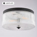 Vaxcel - C0365 - Two Light Flush Mount - Riverside - Matte Black