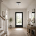 Vaxcel - C0365 - Two Light Flush Mount - Riverside - Matte Black