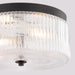 Vaxcel - C0365 - Two Light Flush Mount - Riverside - Matte Black