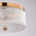 Vaxcel - C0366 - Two Light Flush Mount - Riverside - Muted Brass