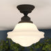 Vaxcel - C0367 - One Light Semi-Flush Mount - Huntley - Oil Rubbed Bronze