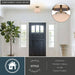 Vaxcel - C0369 - One Light Semi-Flush Mount - Shelby - Champagne Gold