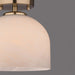Vaxcel - C0369 - One Light Semi-Flush Mount - Shelby - Champagne Gold