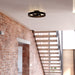 Vaxcel - C0373 - Four Light Semi-Flush Mount - Santa Fe - Matte Black