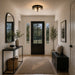 Vaxcel - C0378 - Two Light Flush Mount - Grace - Matte Black