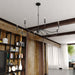 Vaxcel - H0321 - Eight Light Chandelier - Annabelle - Matte Black