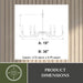 Vaxcel - H0322 - Six Light Chandelier - Annabelle - Muted Brass