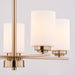 Vaxcel - H0325 - Five Light Chandelier - Park Ridge - Champagne Gold