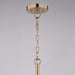 Vaxcel - H0325 - Five Light Chandelier - Park Ridge - Champagne Gold